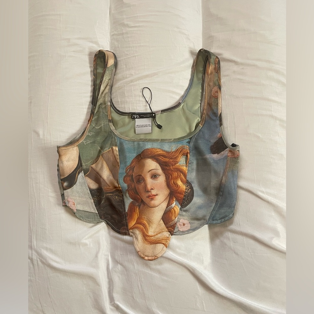 Zara corset top
